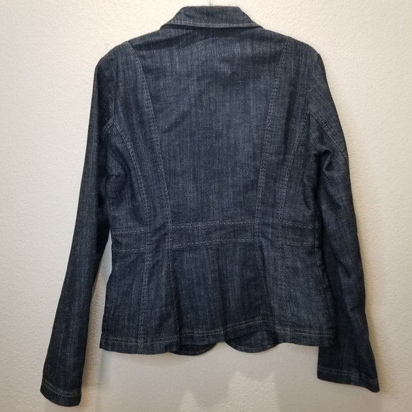 Cache Denim Jacket (Blazer Style, Size M) - Picture 2 of 13